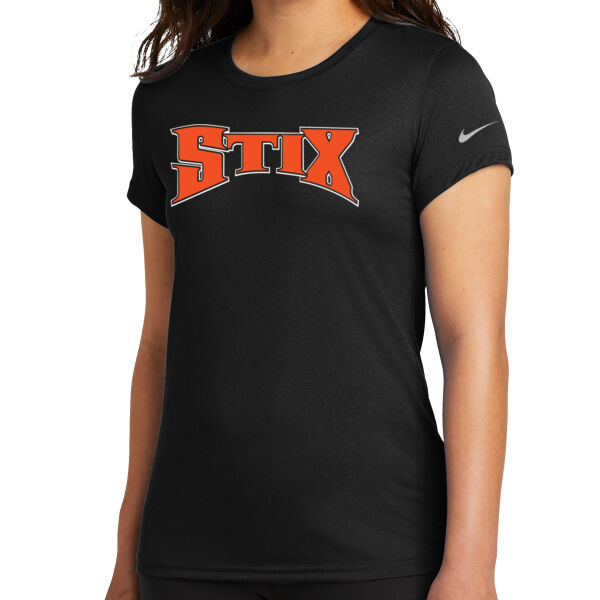 Stix Baseball 2026 Logo 1 - Women's Swoosh Sleeve rLegend Tee Thumbnail