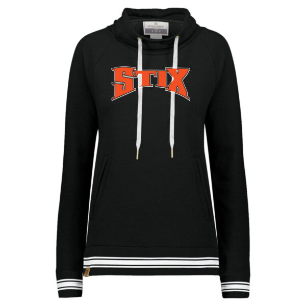 Stix Baseball 2026 Logo 1 - Women's All-American Fleece Funnel Neck Sweatshirt Thumbnail
