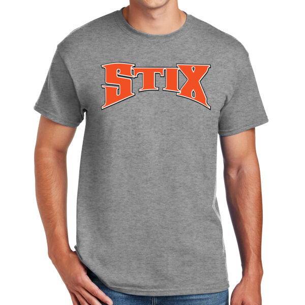 Stix Baseball 2026 Logo 1 - DryBlend ® 50 Cotton/50 Poly T Shirt Thumbnail