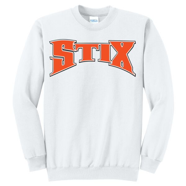 Stix Baseball 2026 Logo 1 - Core Fleece Crewneck Sweatshirt Thumbnail
