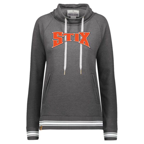 Stix Baseball 2026 Logo 1 - Women's All-American Fleece Funnel Neck Sweatshirt Thumbnail