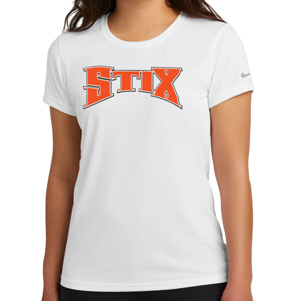 Stix Baseball 2026 Logo 1 - Women's Swoosh Sleeve rLegend Tee Thumbnail