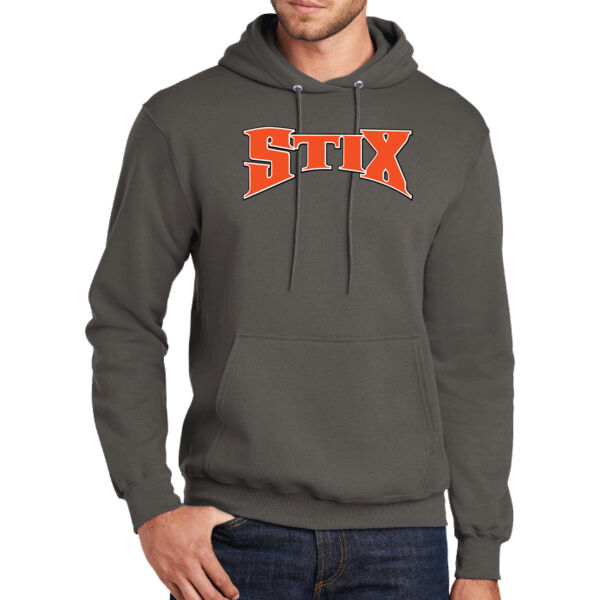 Stix Baseball 2026 Logo 1 - Tall Core Fleece Pullover Hooded Sweatshirt Thumbnail