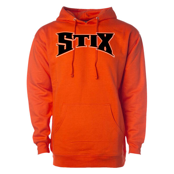 Stix Baseball 2026 Logo 1 - Unisex Midweight Hooded Sweatshirt Thumbnail