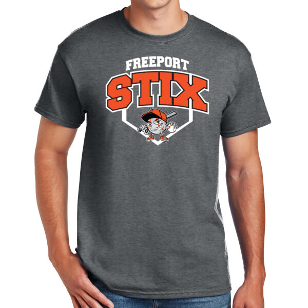 Stix Baseball 2026 Logo 2 - DryBlend ® 50 Cotton/50 Poly T Shirt Thumbnail