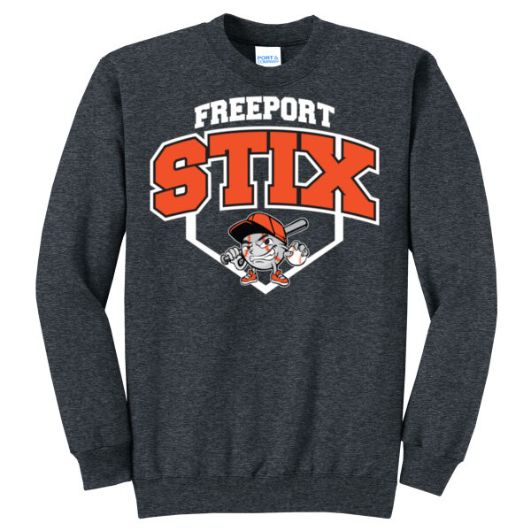 Stix Baseball 2026 Logo 2 - Core Fleece Crewneck Sweatshirt Thumbnail