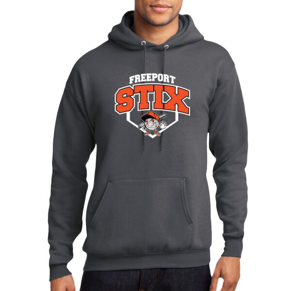 Stix Baseball 2026 Logo 2 - Core Fleece Pullover Hooded Sweatshirt Thumbnail