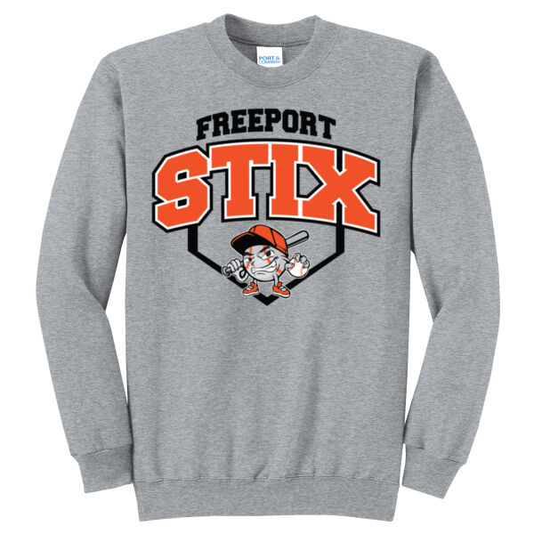 Stix Baseball 2026 Logo 2 - Core Fleece Crewneck Sweatshirt Thumbnail