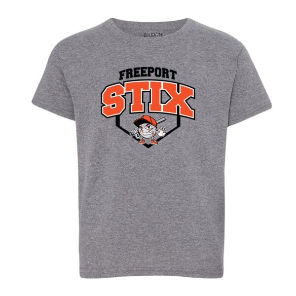 Stix Baseball 2026 Logo 2 - DryBlend® Youth T-Shirt Thumbnail
