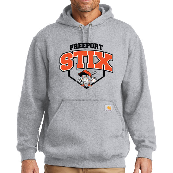 Stix Baseball 2026 Logo 2 - Midweight Hooded Sweatshirt Thumbnail