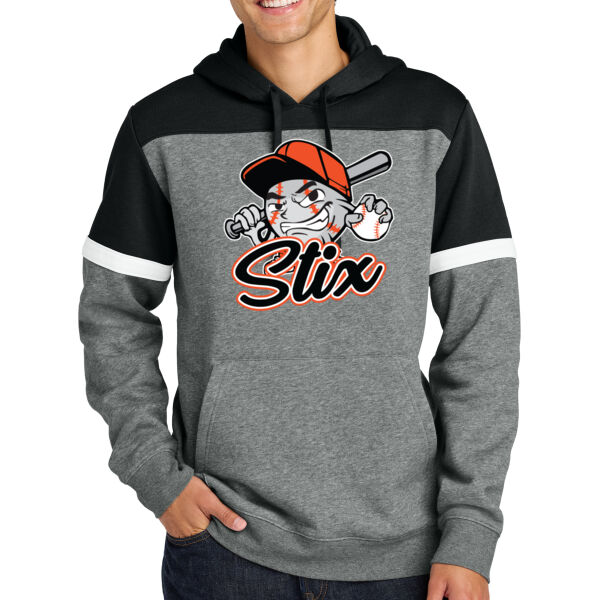 Stix Baseball 2026 Logo 3 - Drive Fleece Colorblock Hoodie Thumbnail