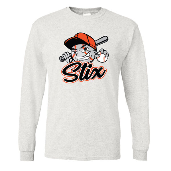 Stix Baseball 2026 Logo 3 - DryBlend® 50/50 Long Sleeve T-Shirt Thumbnail