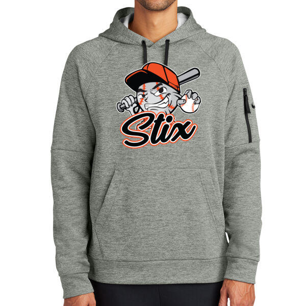 Stix Baseball 2026 Logo 3 - Therma FIT Pocket Pullover Fleece Hoodie Thumbnail