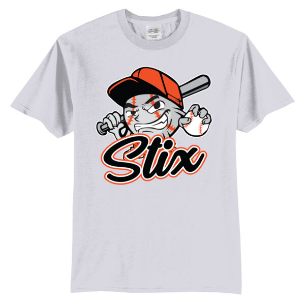 Stix Baseball 2026 Logo 3 - Tall Core Blend Tee Thumbnail