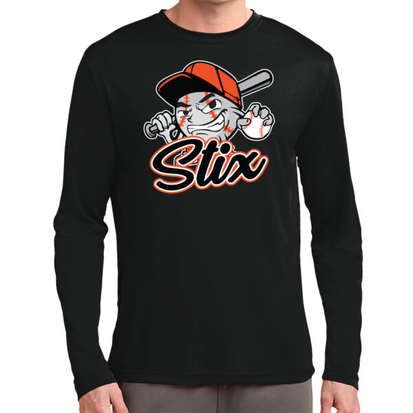 Stix Baseball 2026 Logo 3 - Tall Long Sleeve PosiCharge ® Competitor Tee Thumbnail