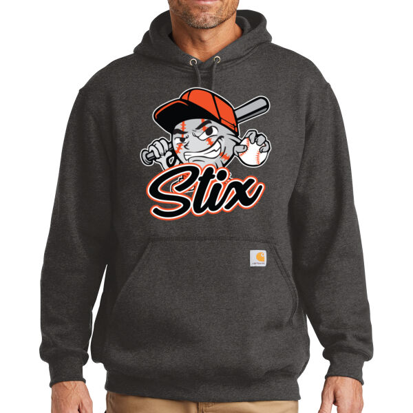 Stix Baseball 2026 Logo 3 - Midweight Hooded Sweatshirt Thumbnail