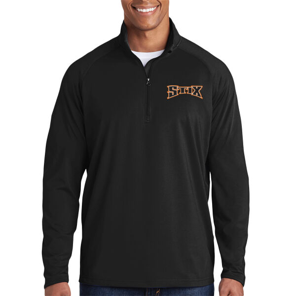 Stix Baseball 2026 Embroidered 1 - Sport Wick ® Stretch 1/4 Zip Pullover Thumbnail