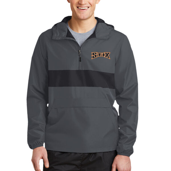 Stix Baseball 2026 Embroidered 1 - Zipped Pocket Anorak Thumbnail