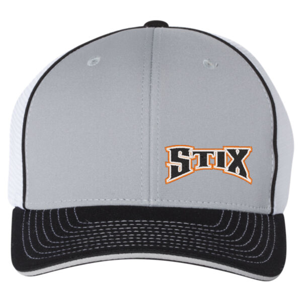 Stix Baseball 2026 Embroidered 1 - Pulse Sportmesh R-Flex Cap Thumbnail