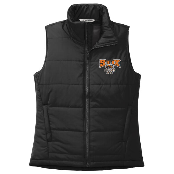 Stix Baseball 2026 Embroidered 2 - Women's Puffer Vest Thumbnail