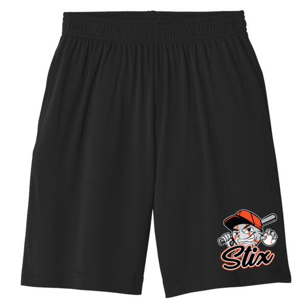 Stix Baseball 2026 Logo 3 - PosiCharge ® Competitor Pocketed Short Thumbnail