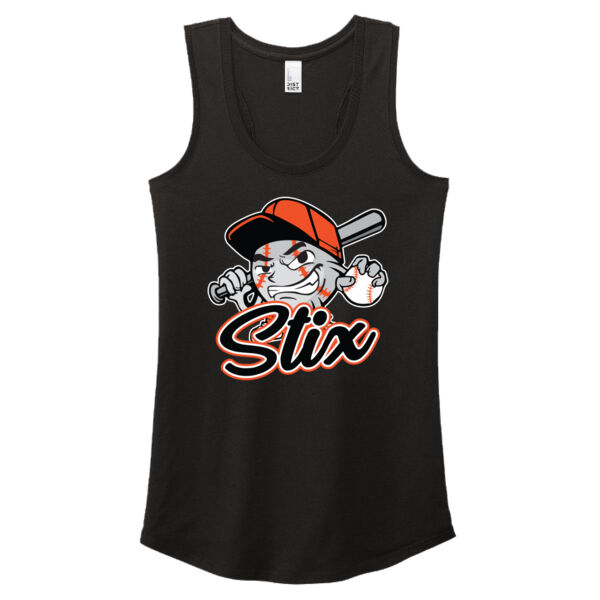 Stix Baseball 2026 Logo 3 - Women's Perfect Tri ® Racerback Tank Thumbnail