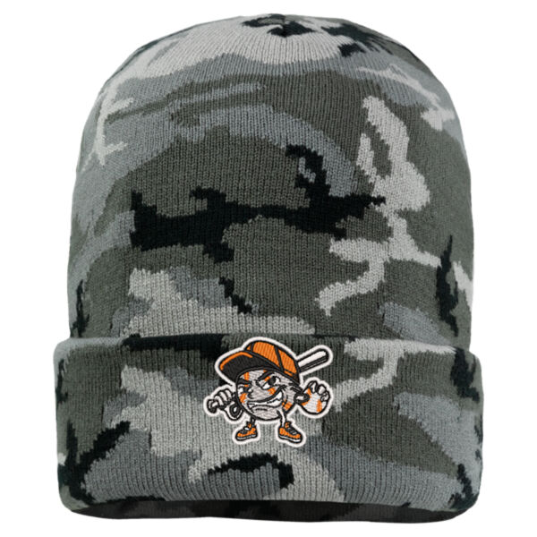 Stix Baseball 2026 Embroidered 3 - 12" Solid Cuffed Beanie 2 Thumbnail