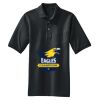 Heavyweight Cotton Pique Polo with Pocket Thumbnail