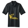 Heavyweight Cotton Pique Polo with Pocket Thumbnail